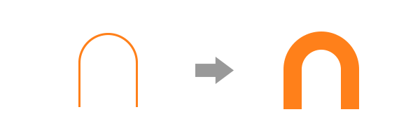 三角形畫圓弧_ai怎么畫圓角三角形_三角形怎么畫圓心