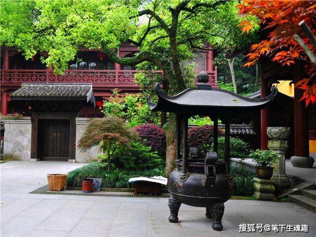 靈隱寺半稱心對聯(lián)真跡_名寺楹聯(lián)_各大名寺對聯(lián)