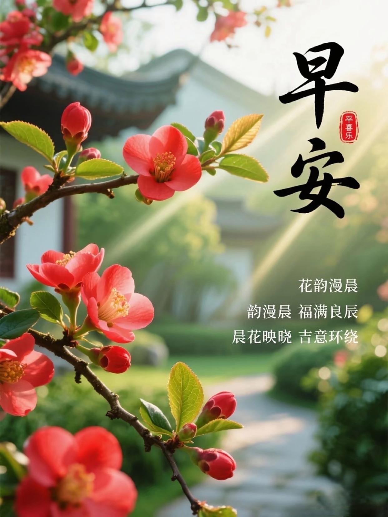 祝福早安的句子_感恩遇見情誼_早上好溫馨問候